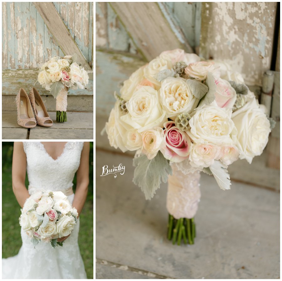 blush and lace bouquet orlando wedding photographer