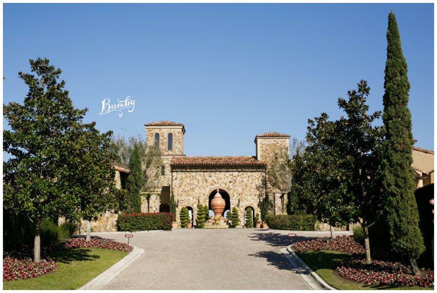 Entrence for the Knot Event Orlando at Bella Collina.