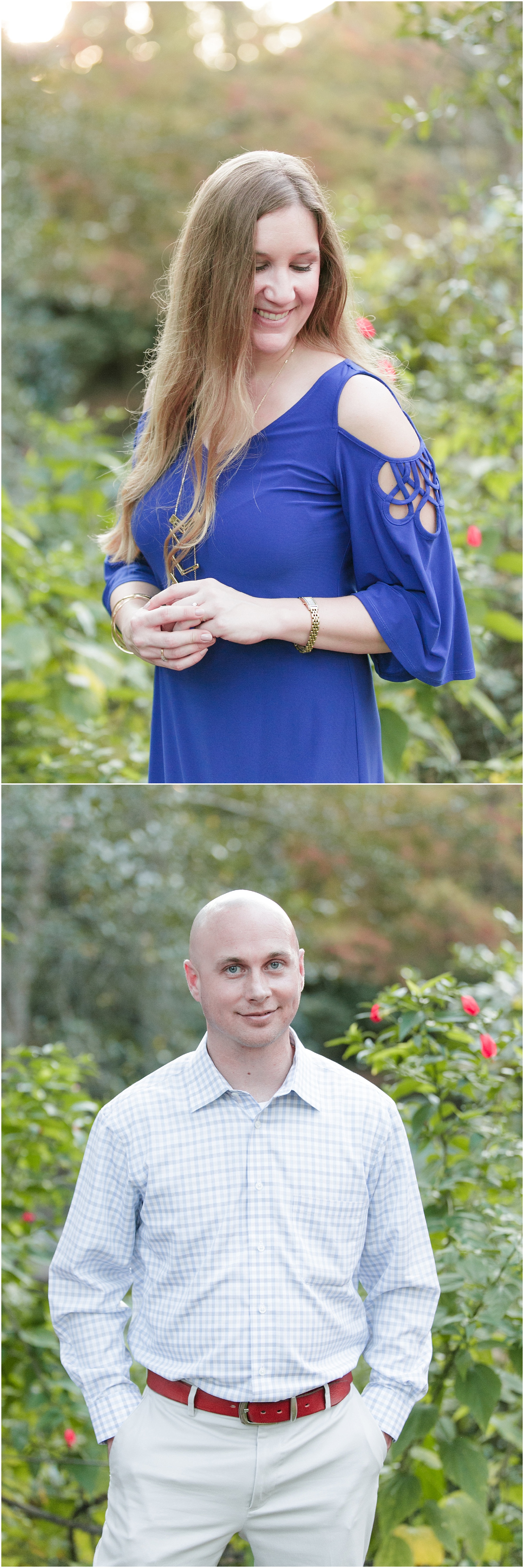 Musical outdoor engagement couple portraits.