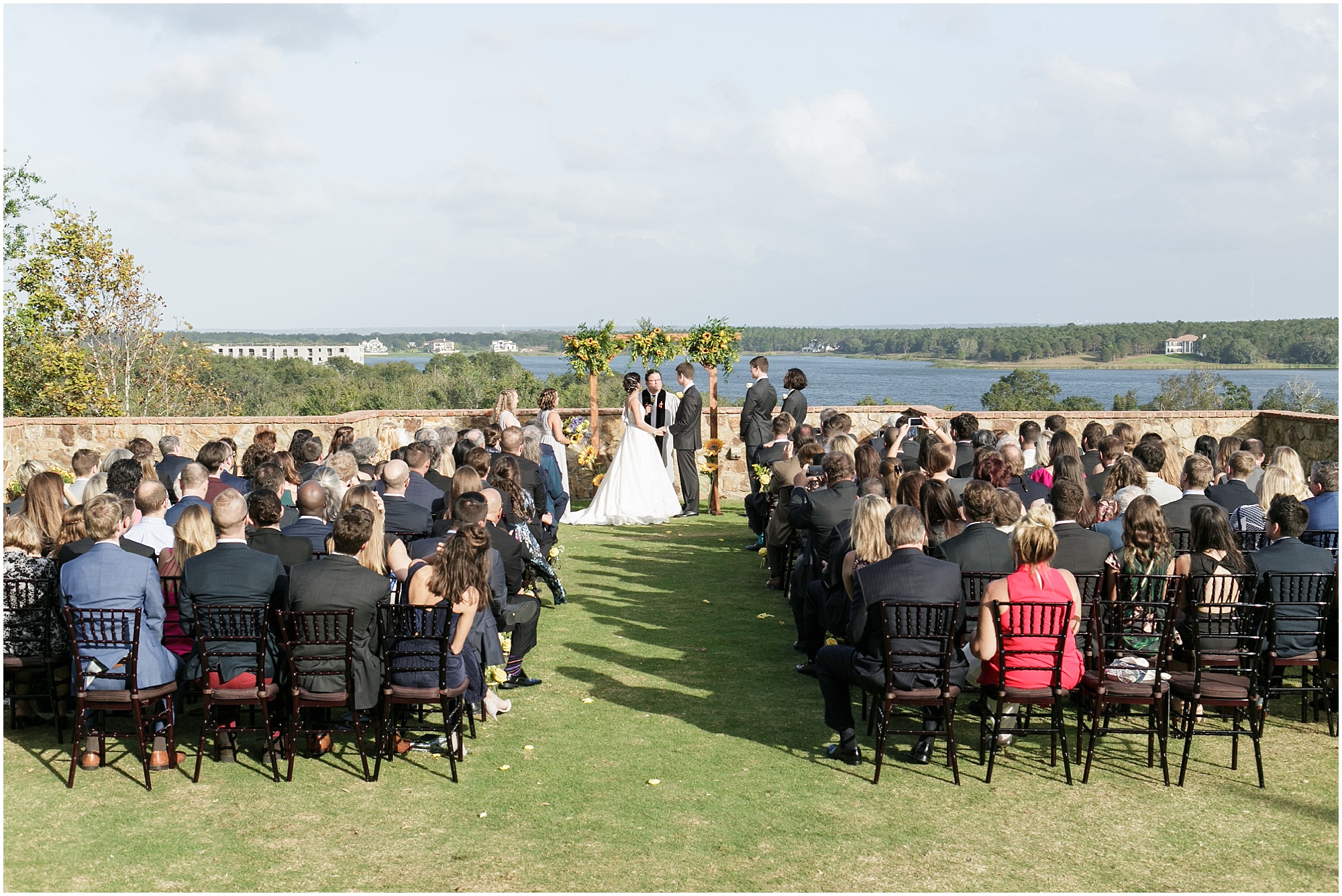 Ceremony site on the Grand Lawn of Top Five Central Florida Wedding Venues second place Bella Collina