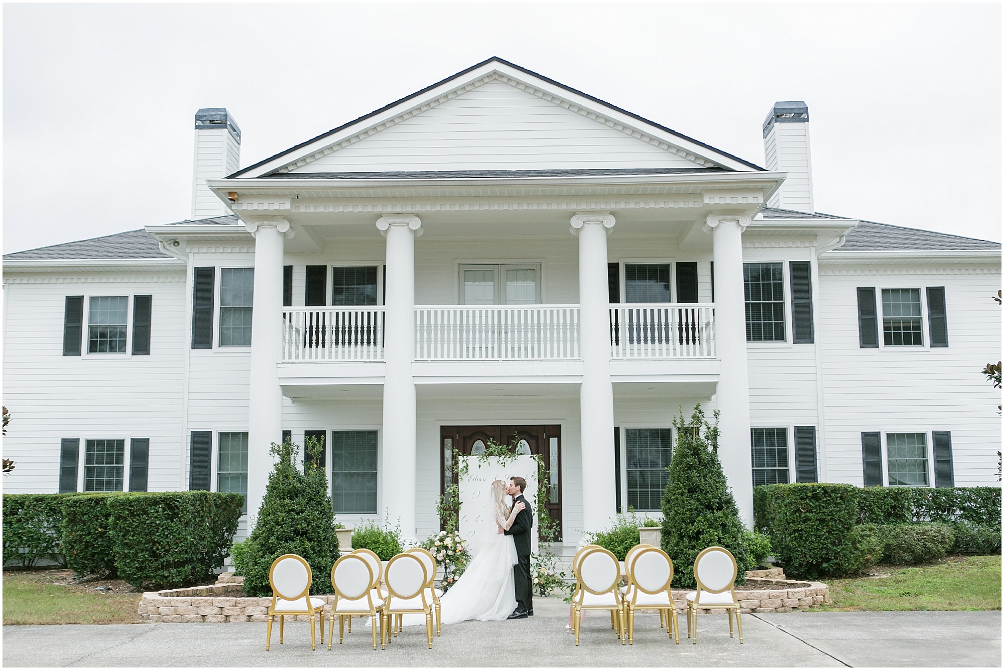Top Five Central Florida Wedding Venues fourth place location of the 2-story southern estate, Arundel Estate.
