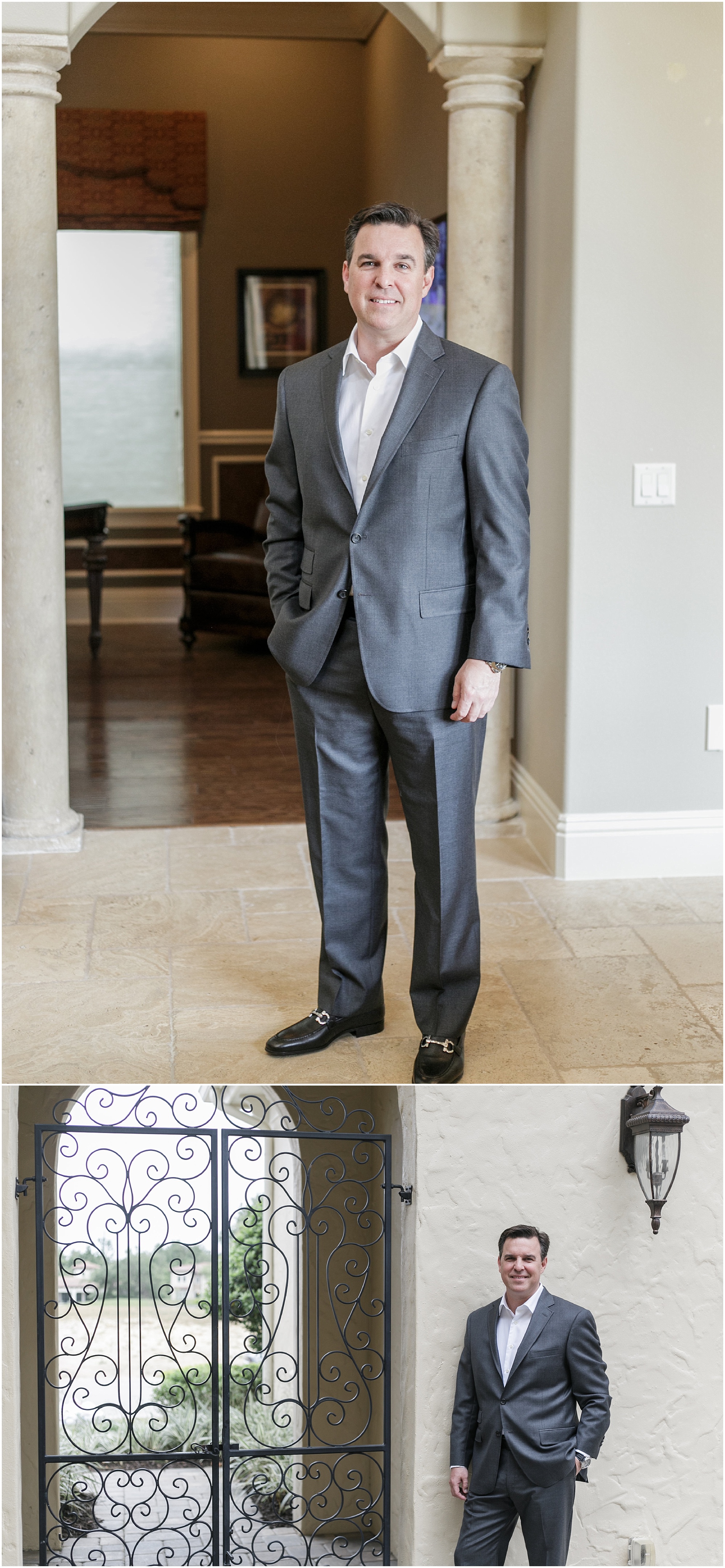 Portraits of the groom after he's done getting ready. 