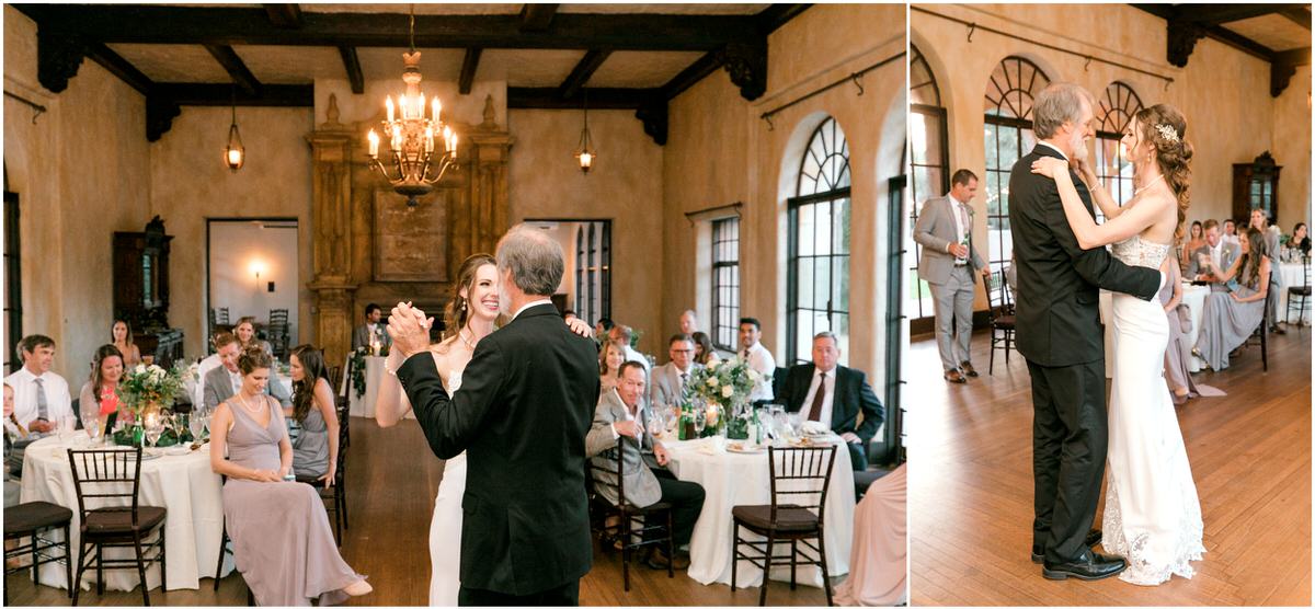 Father and daughter wedding dance