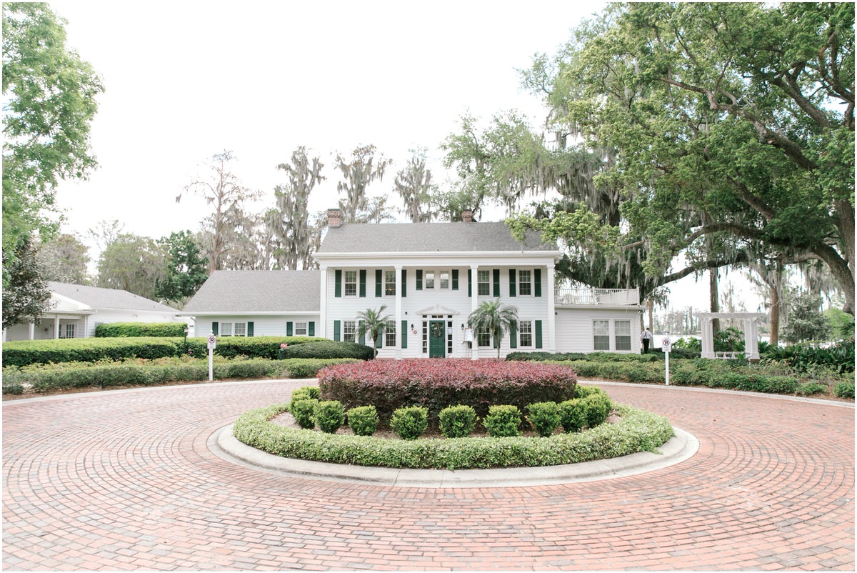 Citrus Inspired Florida Wedding venue at Cypress Grove Estate House