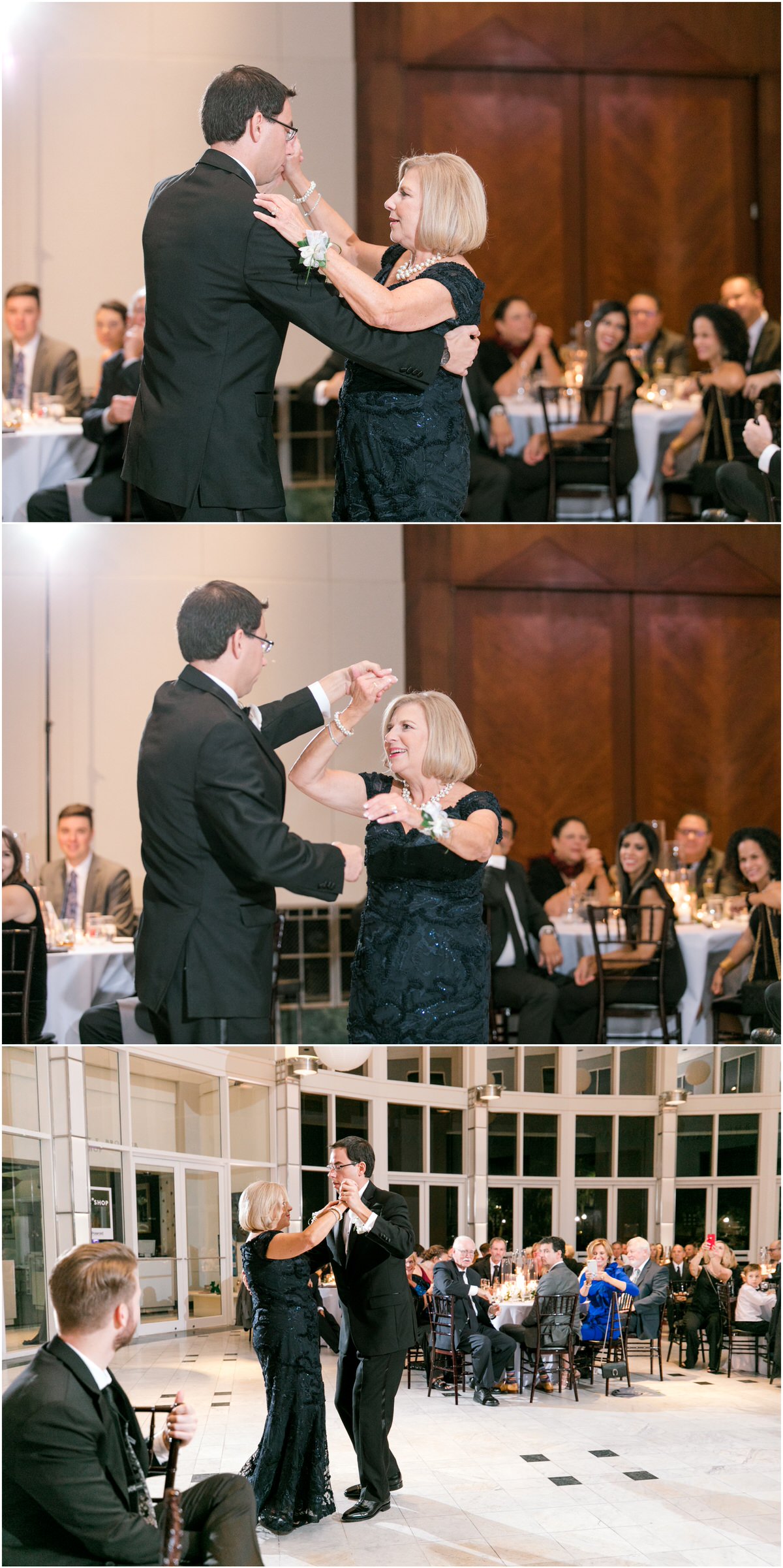 Groom dancing with his mom 