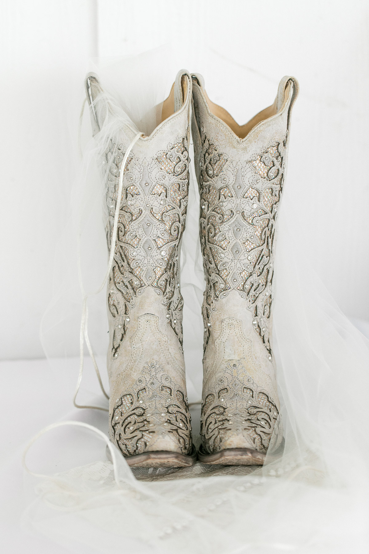 Custom wedding cowgirl boots