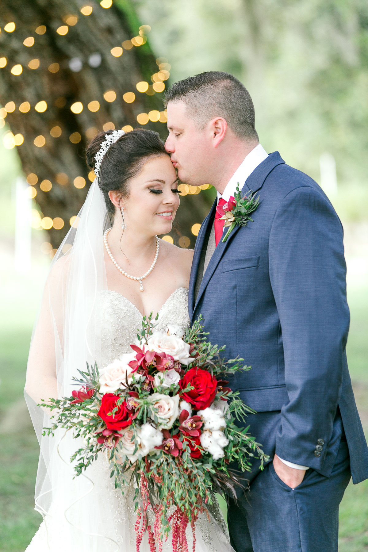 Couple from Romantic Ever After Farms Wedding
