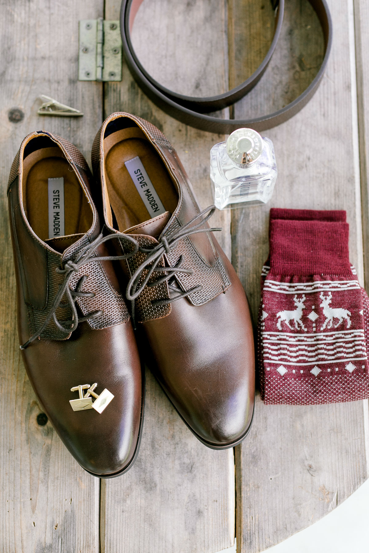 Steve Madden shoes and other groom details 