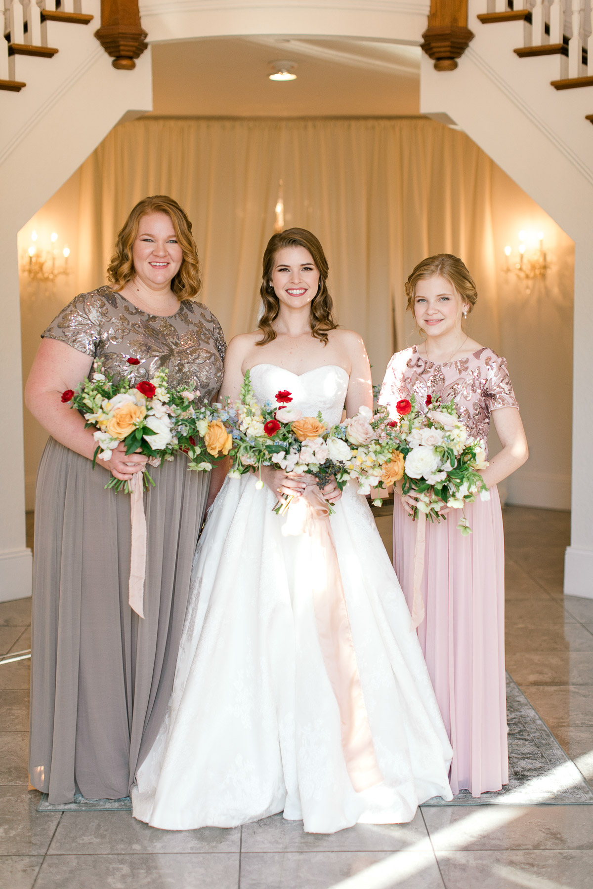 Bride with her bridal party 